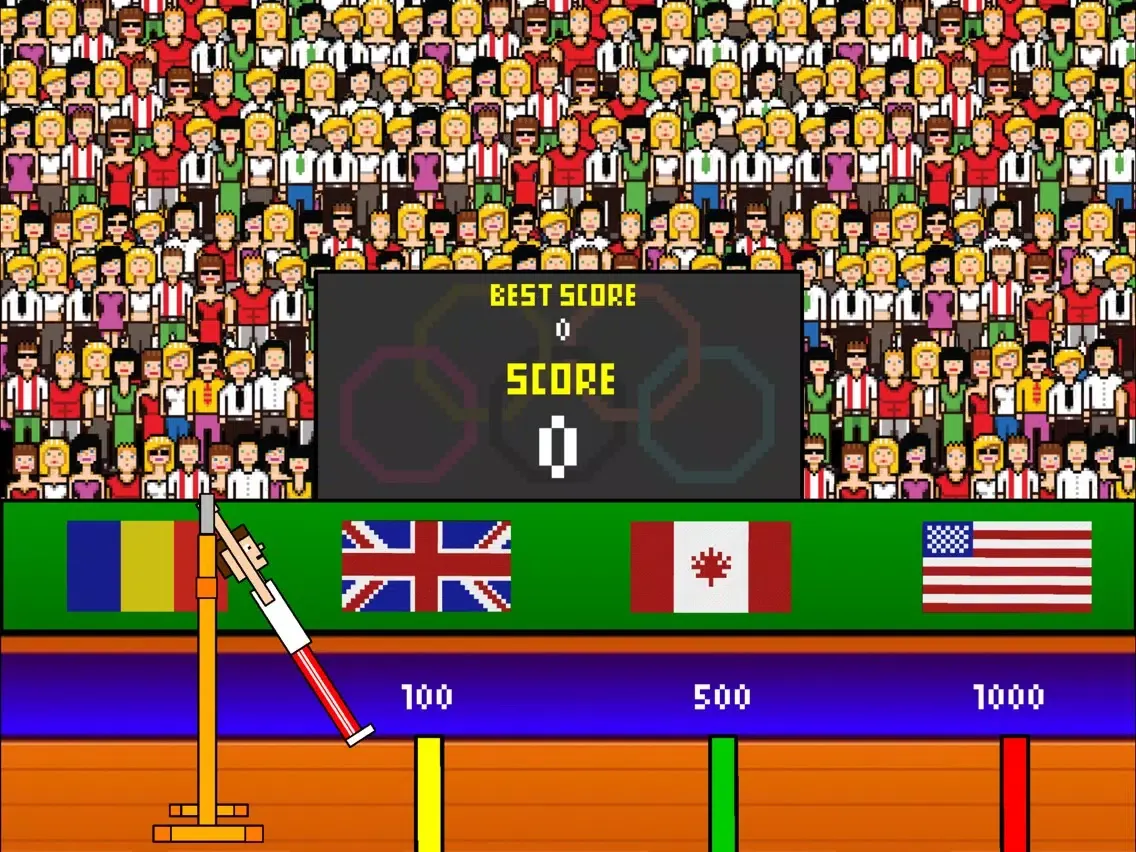 Blocky Gymnast iPad 应用截图