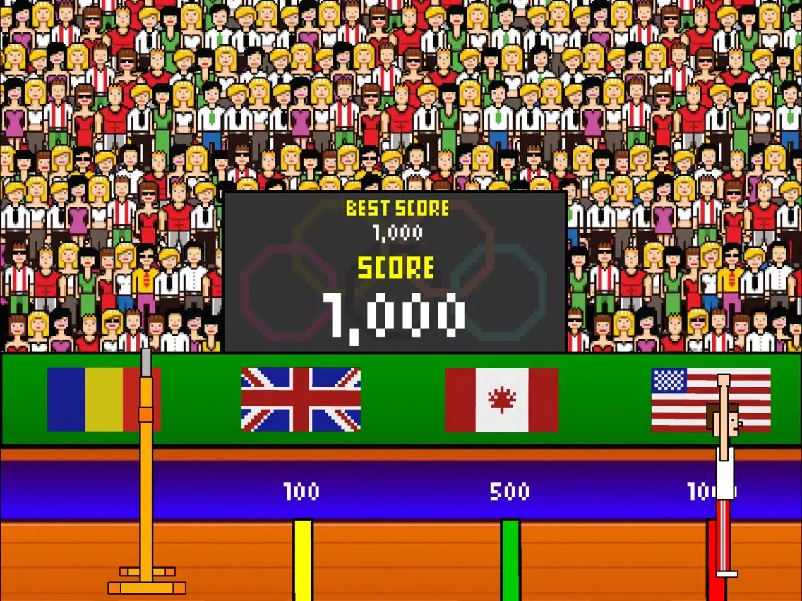 Blocky Gymnast iPad 应用截图