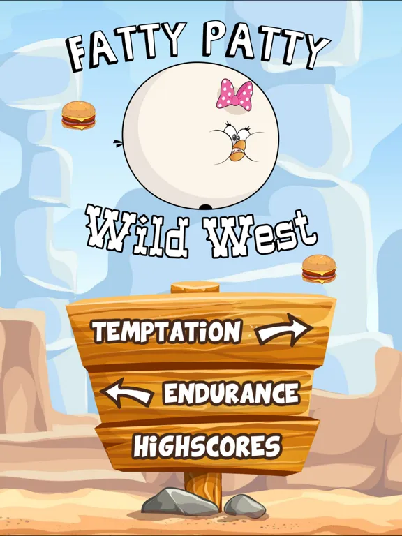 Fatty Patty Wild West iPad  स्क्रीनशॉट