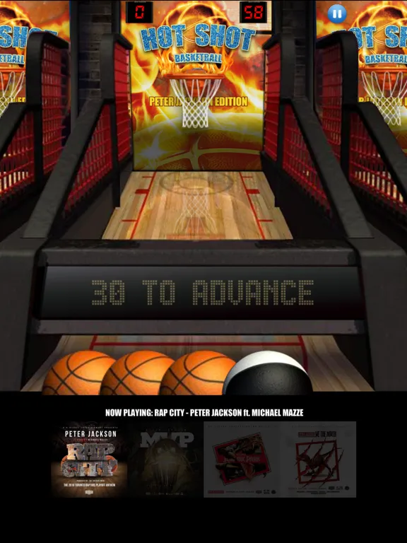 Hot Shot Basketball - Peter Jackson Edition iPad  Ekran Görüntüleri
