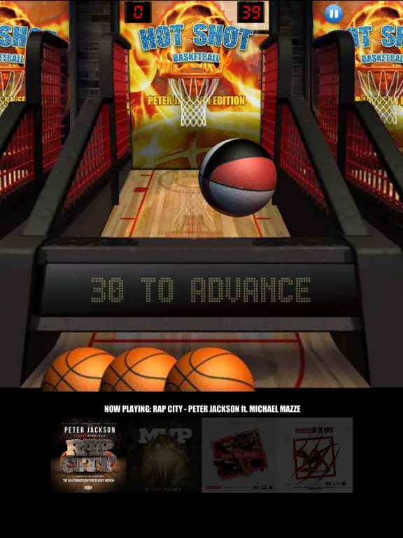 Hot Shot Basketball - Peter Jackson Edition iPad  Ekran Görüntüleri