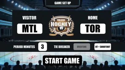 Mini Stick Hockey Scoreboard Screenshots