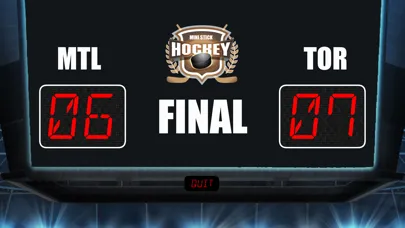 Mini Stick Hockey Scoreboard Screenshots