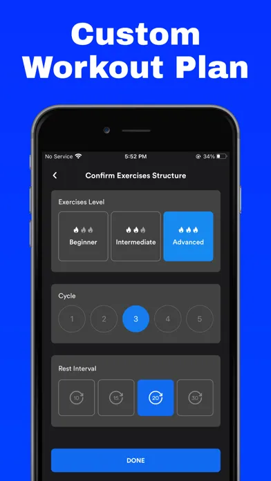 Fitness App - Home Workout 스크린샷