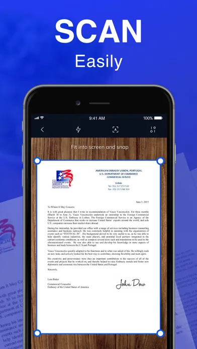 Ảnh chụp màn hình của PDF Scanner & Editor