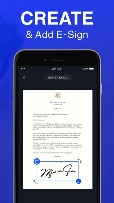 Ảnh chụp màn hình của PDF Scanner & Editor
