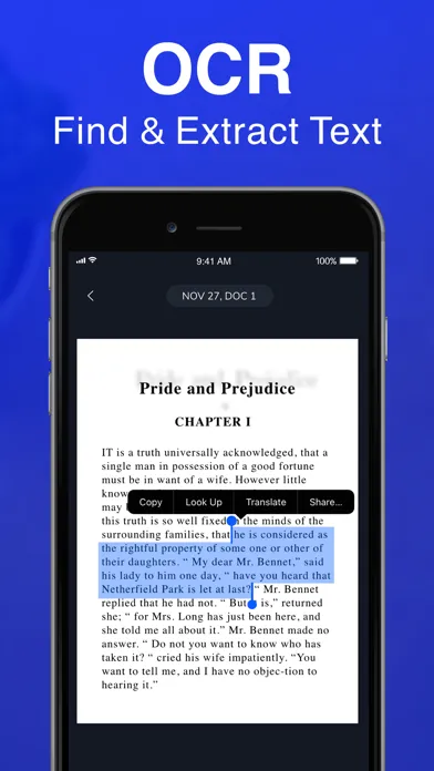 Ảnh chụp màn hình của PDF Scanner & Editor
