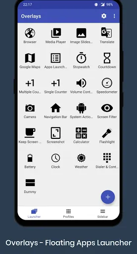 Overlays - Floating Launcher Screenshots
