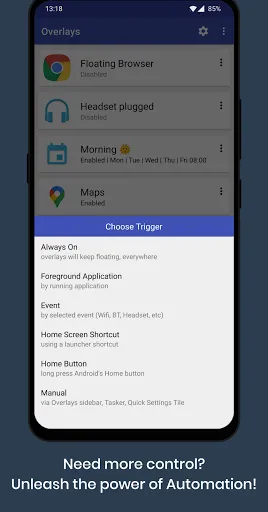 Overlays - Floating Launcher Screenshots