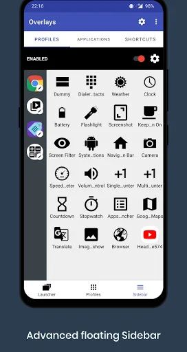 Overlays - Floating Launcher Screenshots