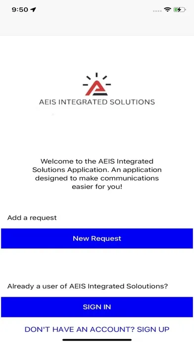 AEIS Integrated Solutions Screenshots