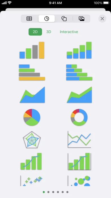 Numbers应用截图