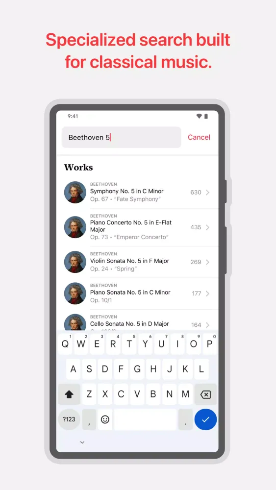 Apple Music Classical Screenshots