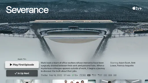 Apple TV应用截图