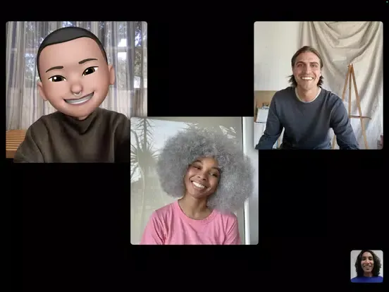 FaceTime iPad 应用截图