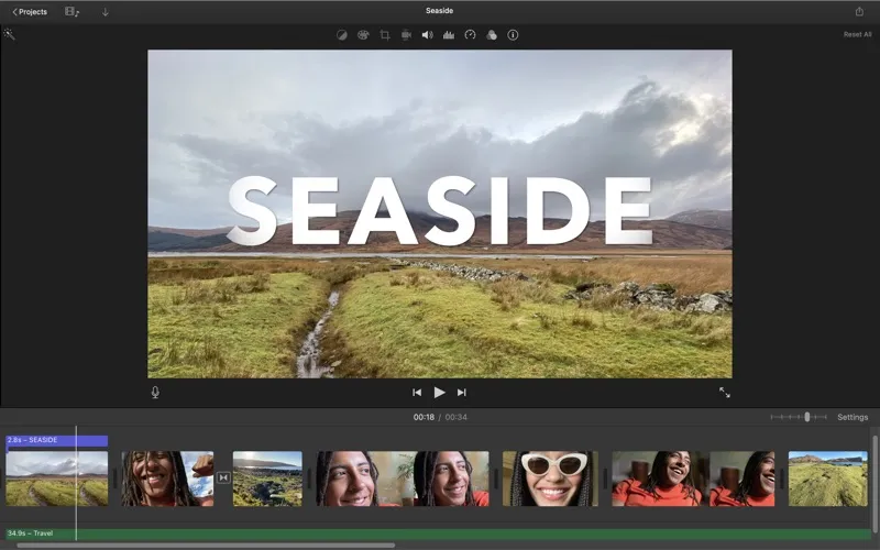 تصاویر iMovie