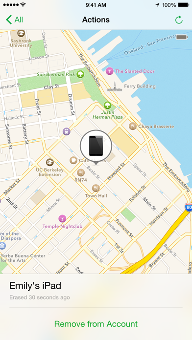 Find My iPhone स्क्रीनशॉट