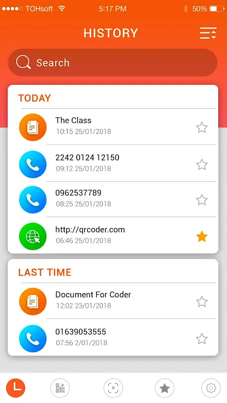 QR Scanner Screenshots