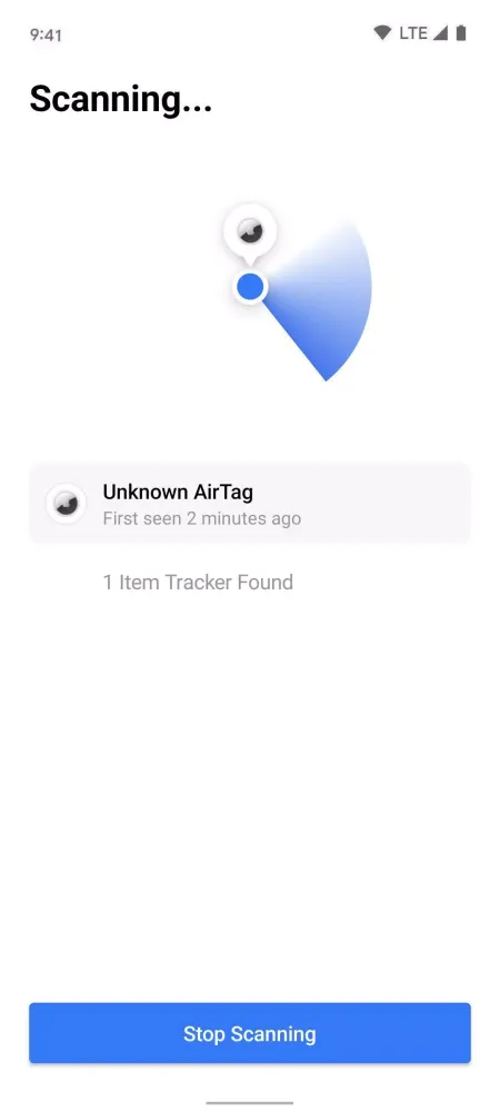 Tracker Detect应用截图
