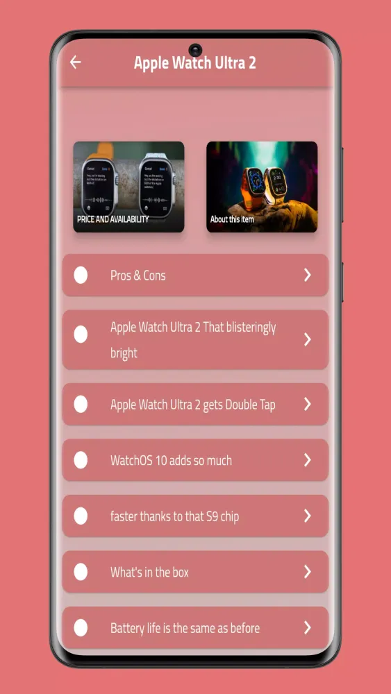 Apple Watch Ultra 2 Guide Screenshots