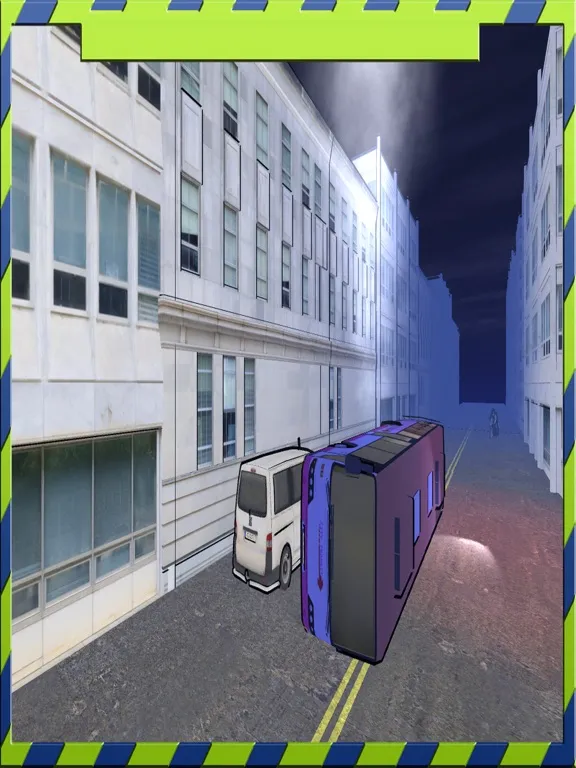 Screenshot di Adrenaline Rush of Purple Passenger Bus Simulator iPad 