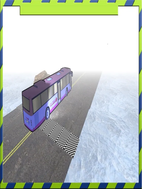 Screenshot di Adrenaline Rush of Purple Passenger Bus Simulator iPad 