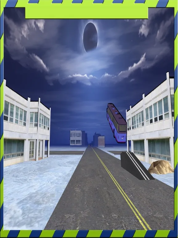 Screenshot di Adrenaline Rush of Purple Passenger Bus Simulator iPad 