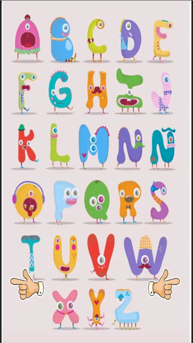 Tangkapan skrin Alphabets Phonics Addition and Multiplication Kids