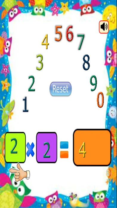 Tangkapan skrin Alphabets Phonics Addition and Multiplication Kids