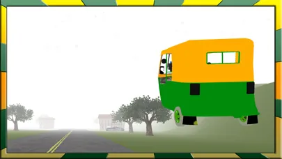 Ảnh chụp màn hình của Crazy Tuk Tuk Auto Rikshaw Driving Simulator
