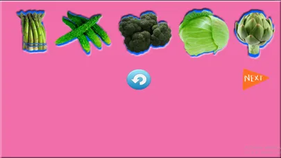 Ảnh chụp màn hình của Enjoyable Learning of Vegetable Names for Toddlers