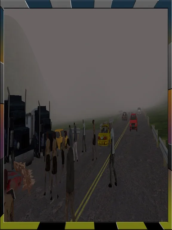 Zrzuty ekranu Full Throttle Truck driving on zombie highway iPad 