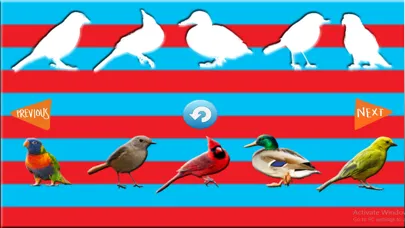 Fun Learning Birds Shapes Stencil for Toddlers Screenshots