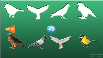Fun Learning Birds Shapes Stencil for Toddlers Screenshots