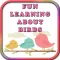 Fun Learning Birds Stencil for Kids