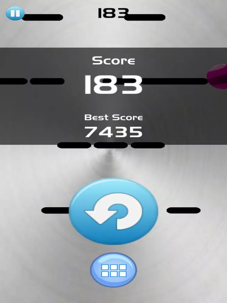 تصاویر Gyro ball Dodge the line 2d game free iPad 