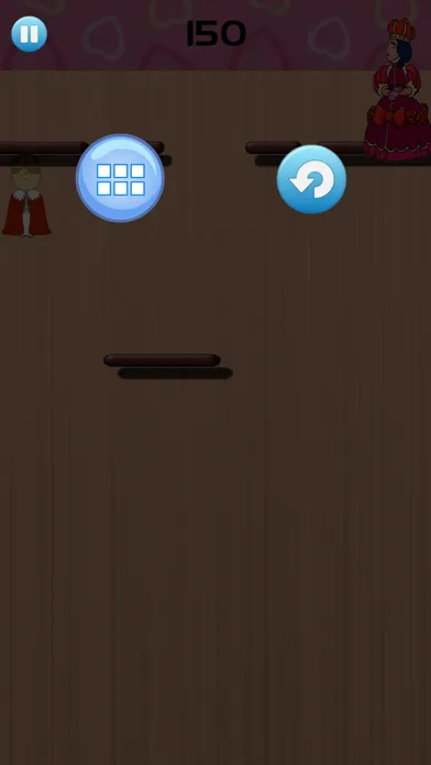 Capturas de tela do King and Queen Catching Hearts on Valentine Day