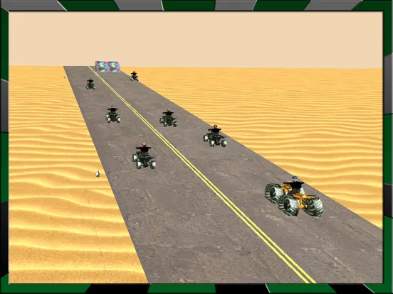 Most Reckless Quad Bike Racing Simulator in Desert iPad  स्क्रीनशॉट