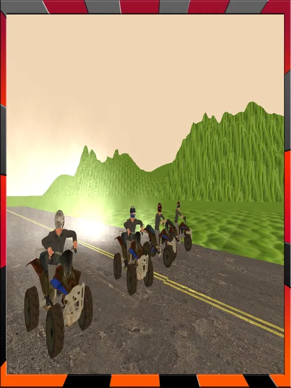 Most Wanted Speedway of Quad Bike Racing Game iPad  Screenshots