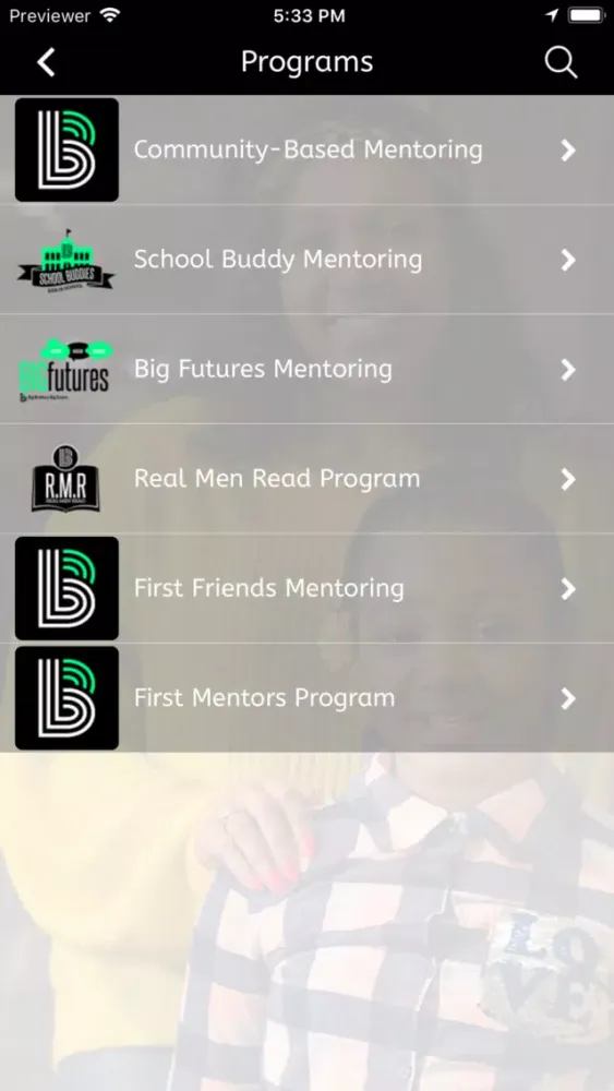 Big Brothers Big Sisters NEI Screenshots