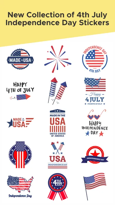 4th of July Independence Day .應用截圖