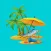 Beach Lover Stickers