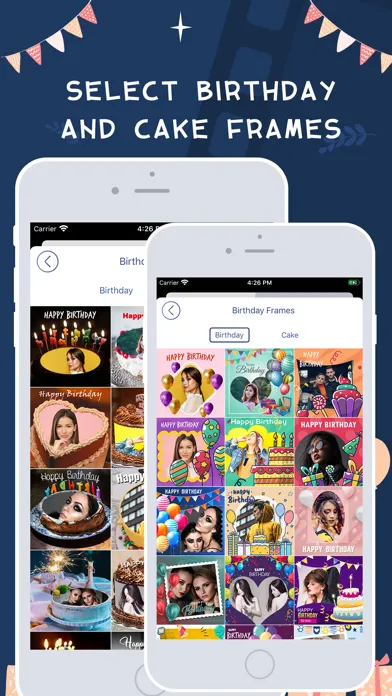 Ảnh chụp màn hình của Birthday Video Maker Music