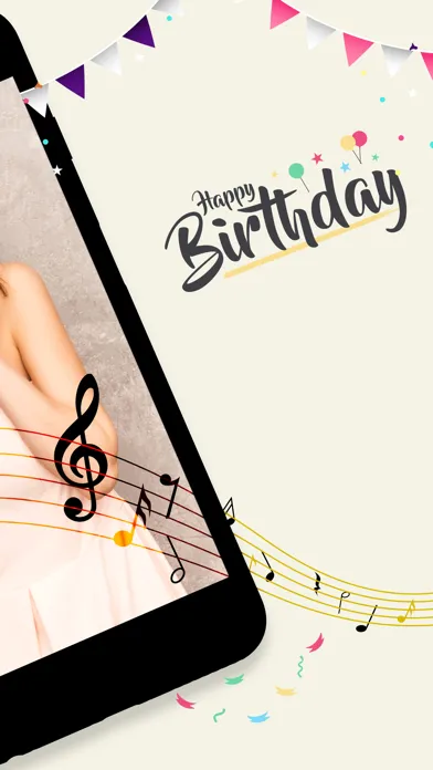 Screenshot di Birthday Video Maker Songs