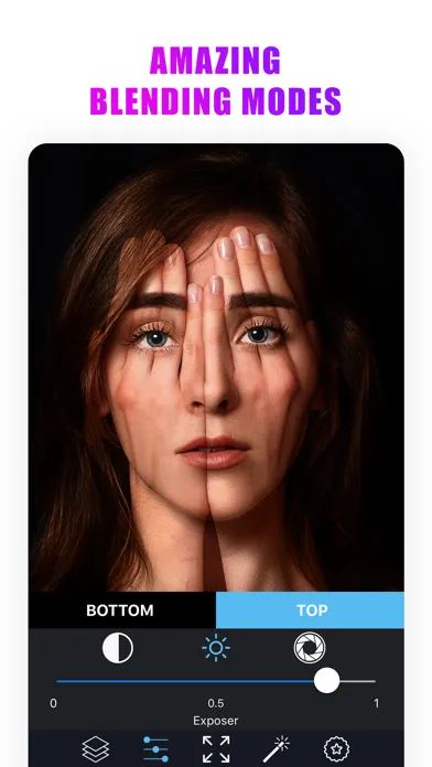 Capturas de pantalla de Blend Editor Photos
