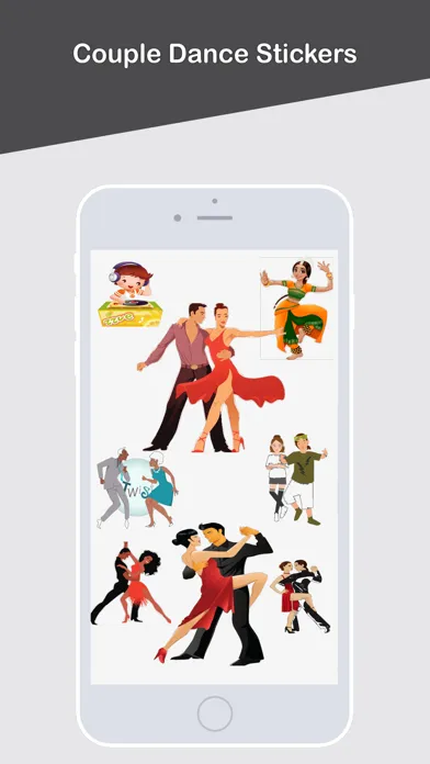 Couple Dance Stickers スクリーンショット