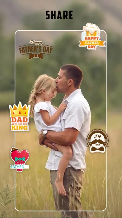 Tangkapan layar Fathers Day Frames 2023