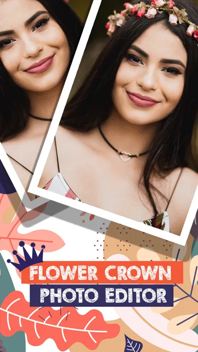 Flower Crown Photo Editors应用截图