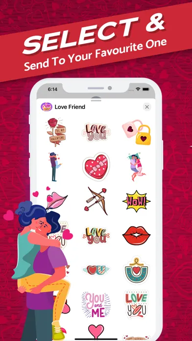 Love Friends Forever Stickers Screenshots