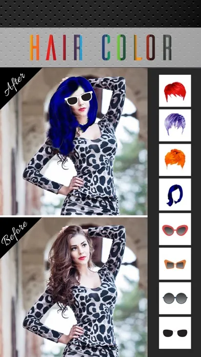 Hair Color Changer - Hair應用截圖